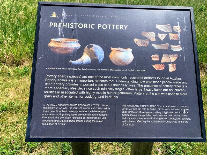 Prehistoric Pottery Marker image. Click for full size.