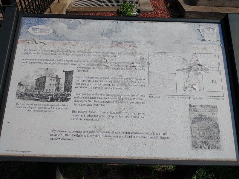 Independence Hall Marker image. Click for full size.