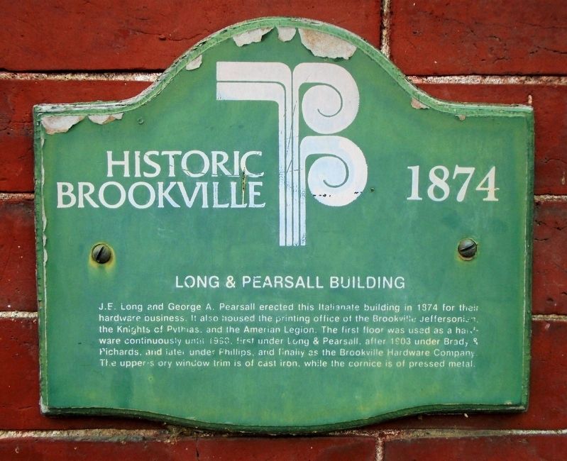Long & Pearsall Building Marker. Click for full size. Long & Pearsall Building Marker image. Click for full size.