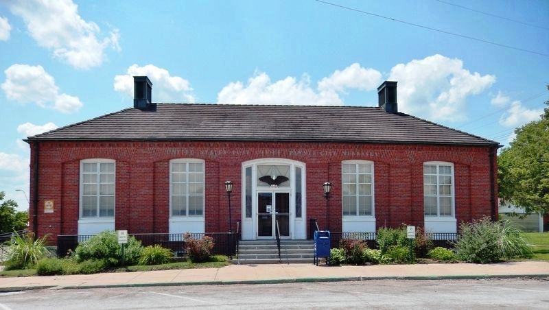 Pawnee City Post Office (built 1940). Click for full size. Pawnee City Post Office (built 1940) image. Click for full size.
