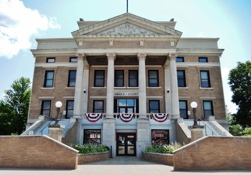 Pawnee County Courthouse (built 1911) image. Click for full size.