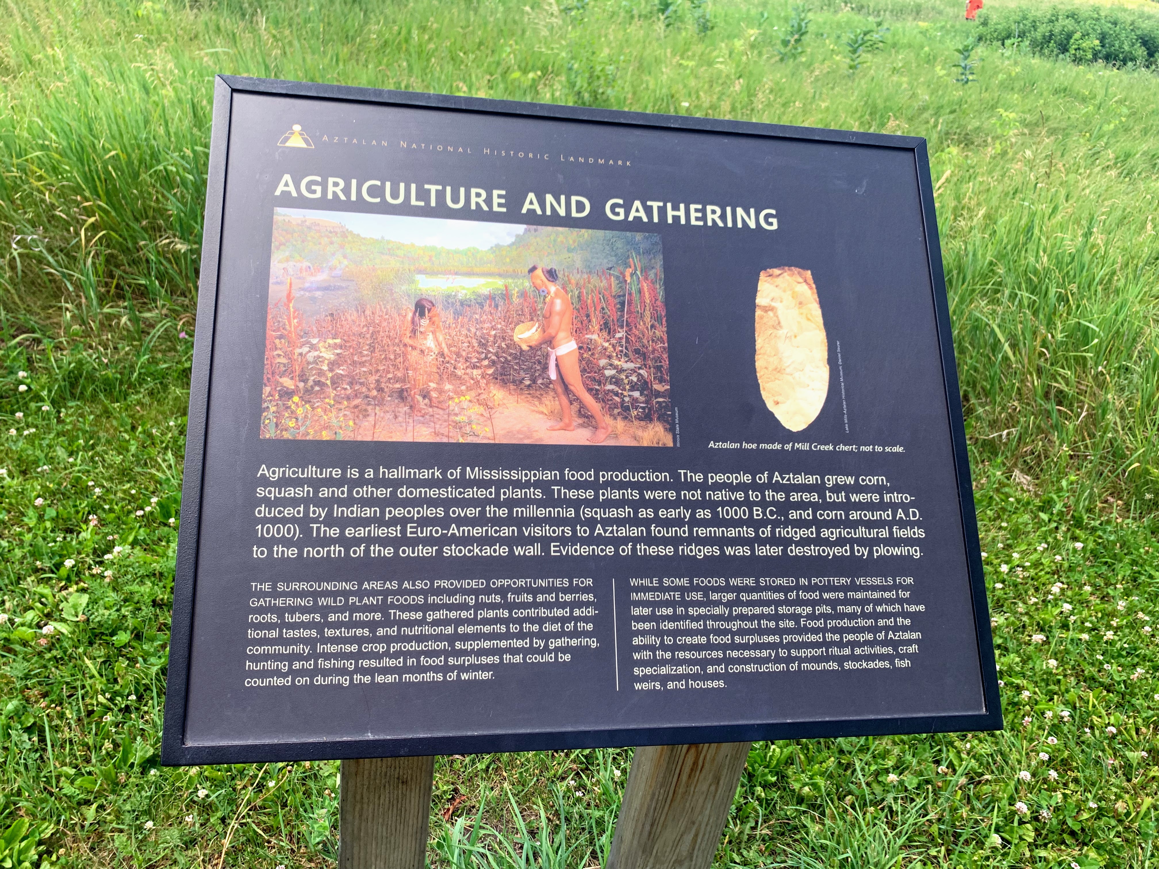 Agriculture and Gathering Marker