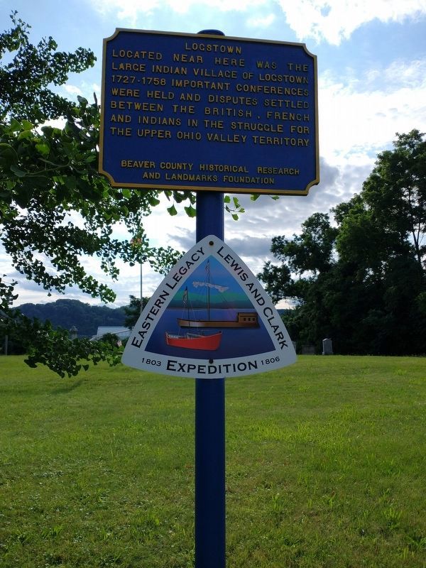Logstown Marker image. Click for full size.