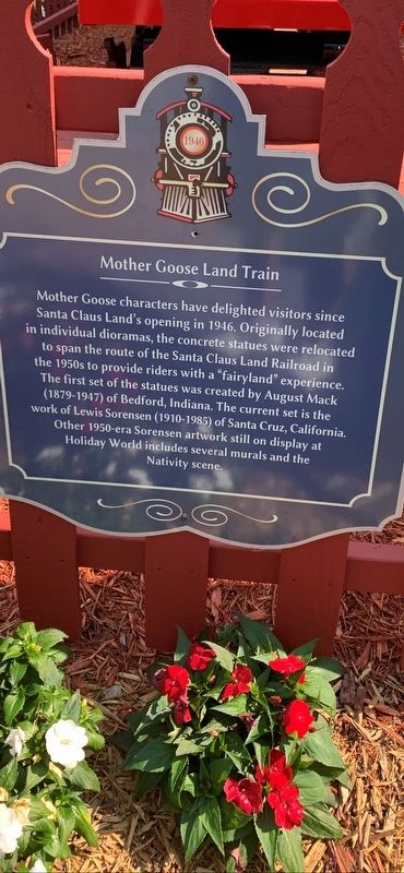 Mother Goose Land Train Marker image. Click for full size.