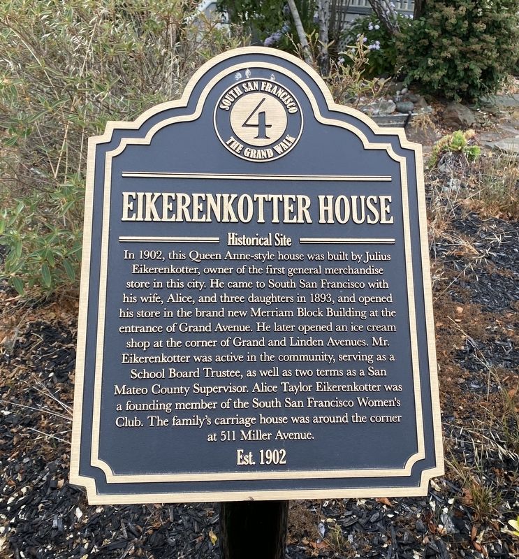 Eikerenkotter House Marker image. Click for full size.
