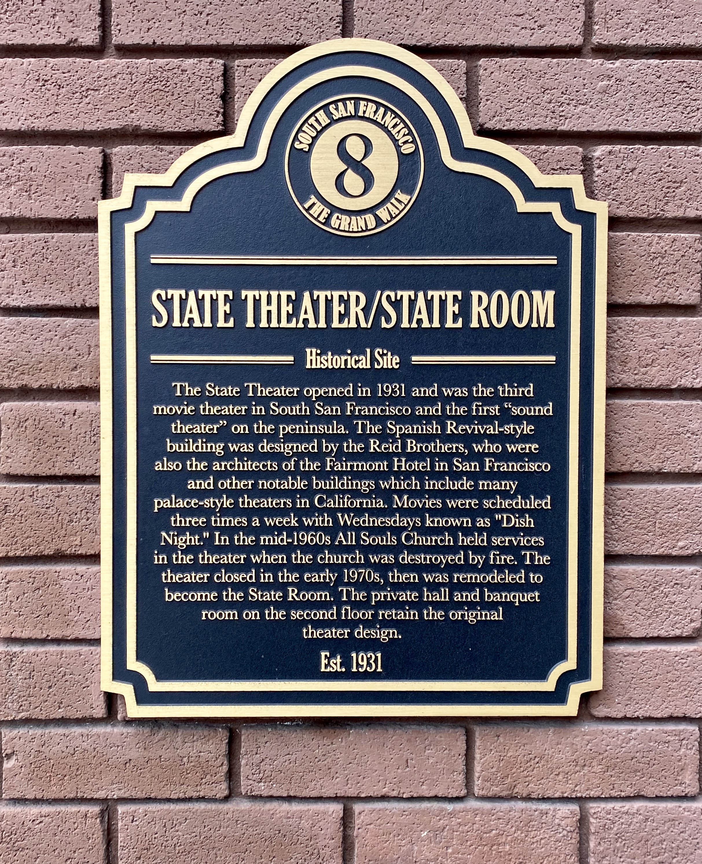 State Theater/State Room Marker
