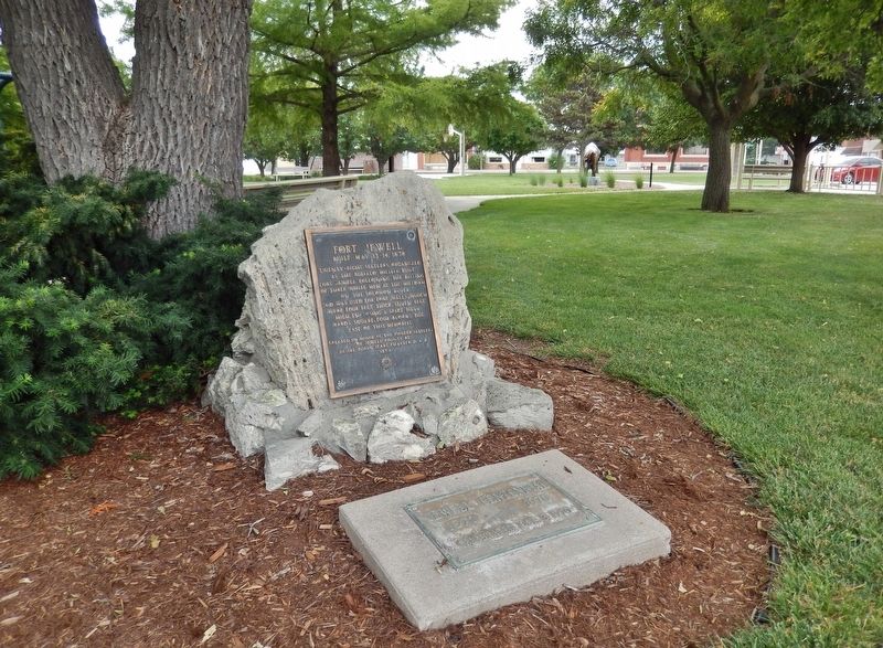 Fort Jewell Marker. Click for full size. Fort Jewell Marker image. Click for full size.