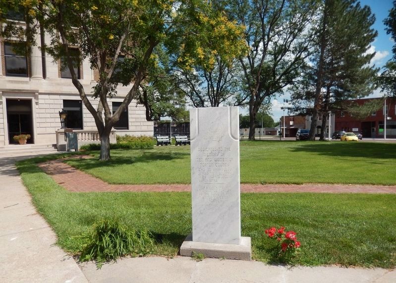 Norton County War Memorial image. Click for full size.