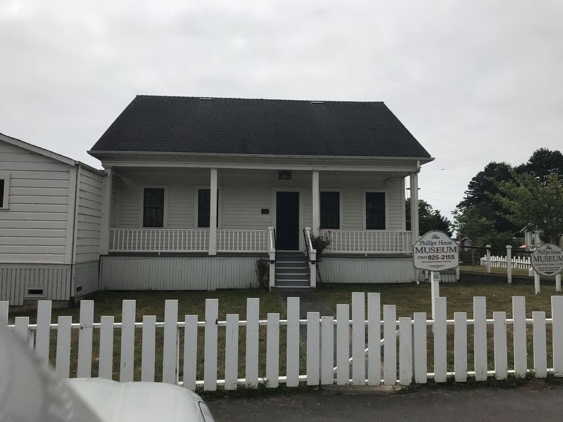 The Phillips House Marker. Click for full size. The Phillips House Marker image. Click for full size.