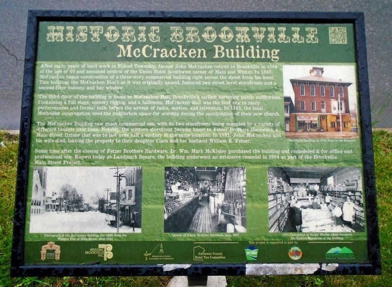 McCracken Building Marker image. Click for full size.