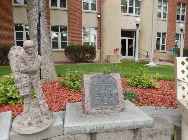 Gosper County World War II Memorial. Click for full size. Gosper County World War II Memorial image. Click for full size.
