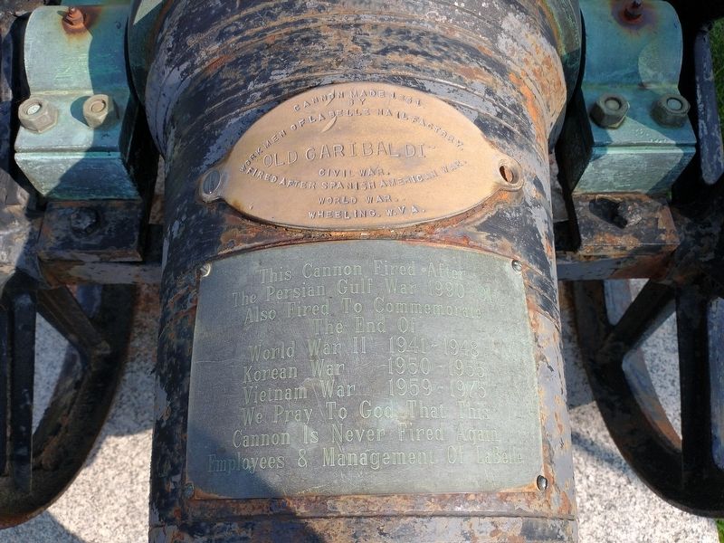 Old Caribaldi Marker. Click for full size. Old Caribaldi Marker image. Click for full size.