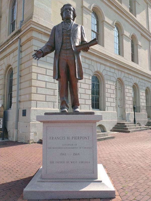Francis H. Pierpont Marker. Click for full size. Francis H. Pierpont Marker image. Click for full size.