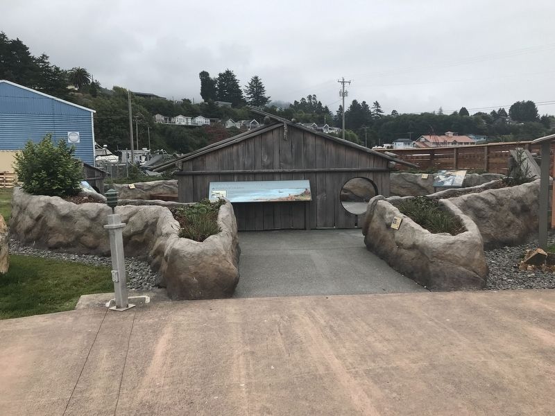 Entrance to Chetco Indian Memorial. Click for full size. Entrance to Chetco Indian Memorial image. Click for full size.