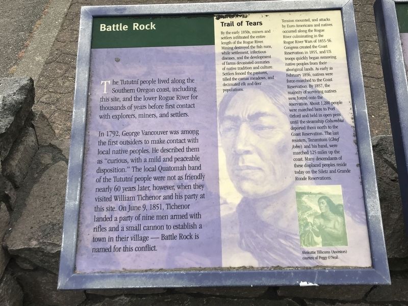 Battle Rock Marker image. Click for full size.