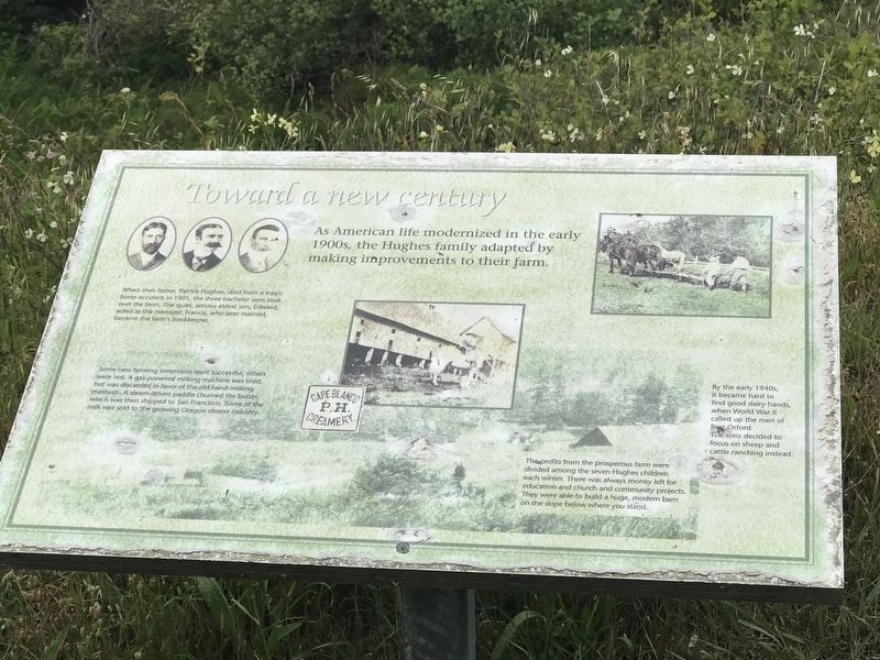 Toward a New Century Marker. Click for full size. Toward a New Century Marker image. Click for full size.