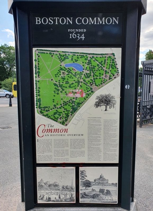 The Common / Charles Street Marker. Click for full size. The Common / Charles Street Marker image. Click for full size.