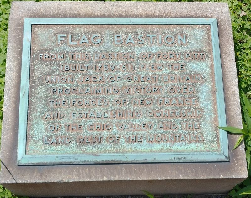 Flag Bastion Marker. Click for full size. Flag Bastion Marker image. Click for full size.