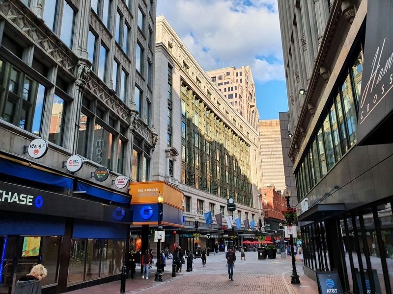 Former Site of Trinity Church of Boston image. Click for full size.