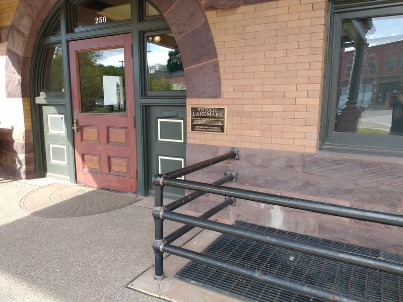 Pittsburgh & Lake Erie Railroad Station Marker. Click for full size. Pittsburgh & Lake Erie Railroad Station Marker image. Click for full size.