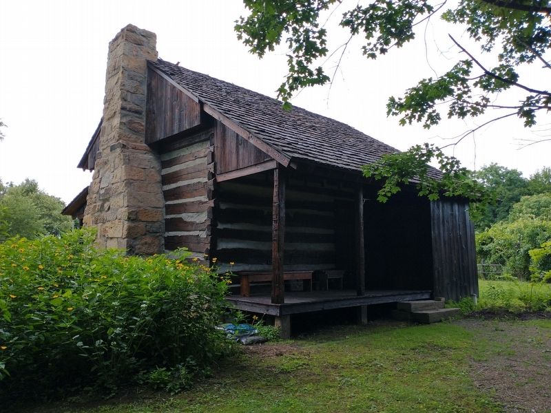 Beaver Log Home Marker. Click for full size. Beaver Log Home Marker image. Click for full size.