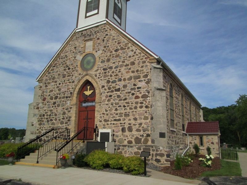 Saint John Evangelical Lutheran Church Marker image. Click for full size.