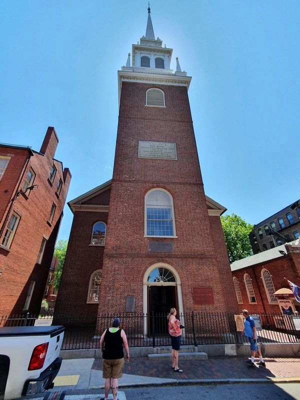 North Church Lanterns Marker. Click for full size. North Church Lanterns Marker image. Click for full size.