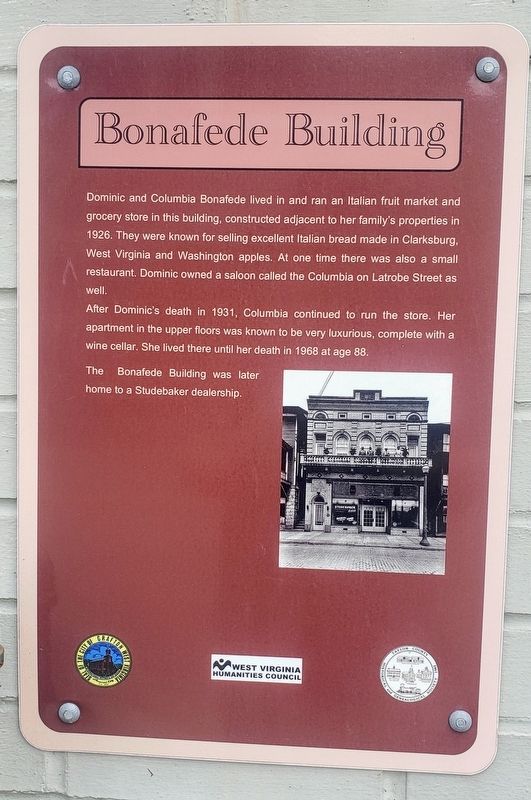 Bonafede Building Marker image. Click for full size.
