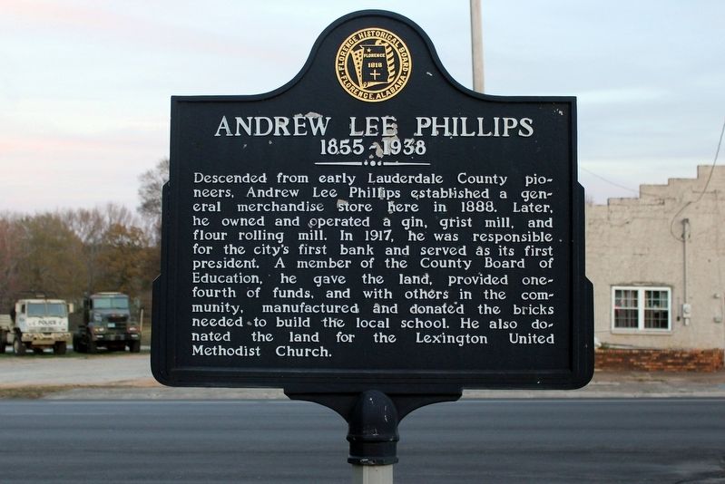 Andrew Lee Phillips Marker. Click for full size. Andrew Lee Phillips Marker image. Click for full size.