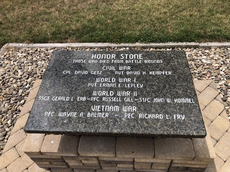 Spring Township Veterans Memorial image. Click for full size.
