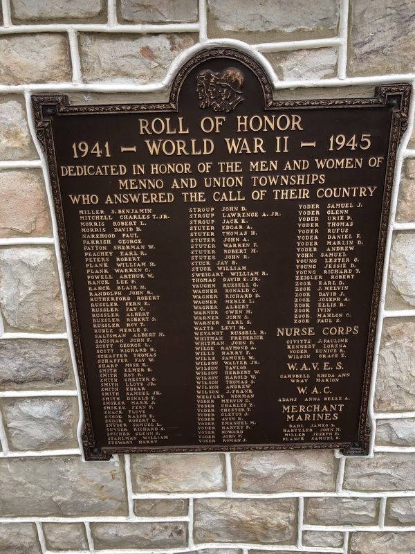 Roll of Honor Marker. Click for full size. Roll of Honor Marker image. Click for full size.