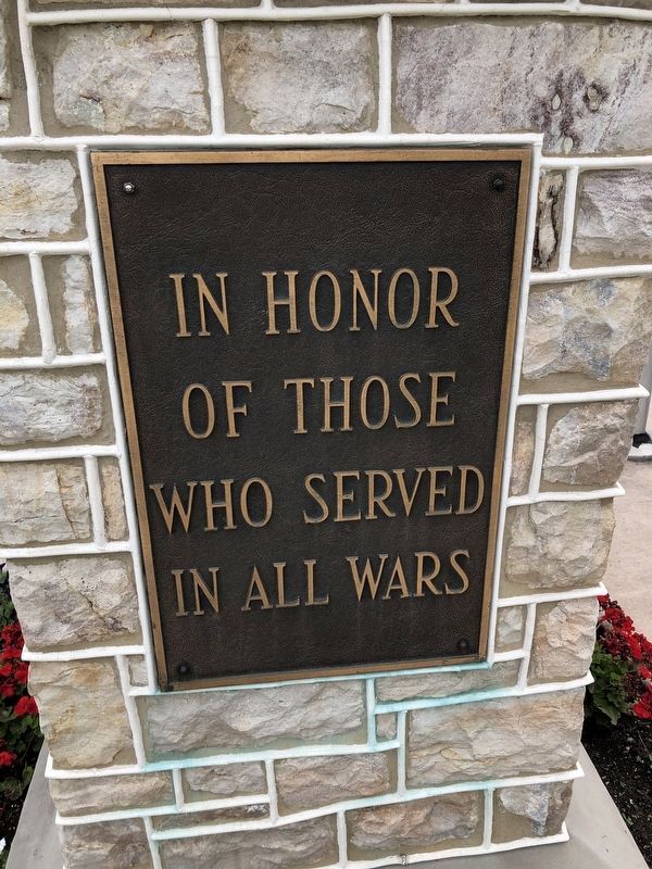 Roll of Honor Marker. Click for full size. Roll of Honor Marker image. Click for full size.