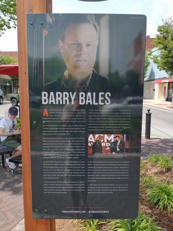 Barry Bales Marker (front). Click for full size. Barry Bales Marker (front) image. Click for full size.