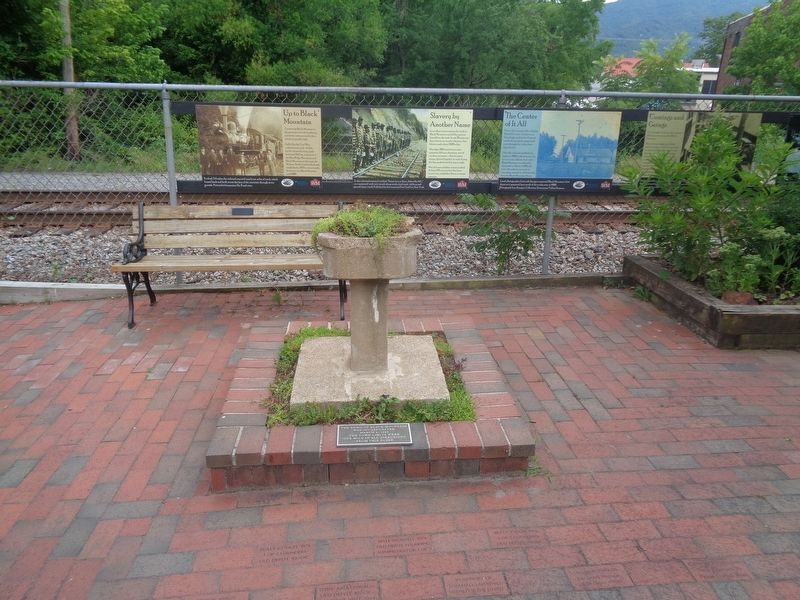 The Town of Black Mountain Marker. Click for full size. The Town of Black Mountain Marker image. Click for full size.
