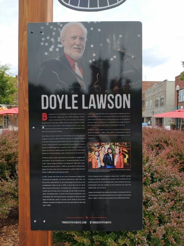 Doyle Lawson Marker (front) image. Click for full size.