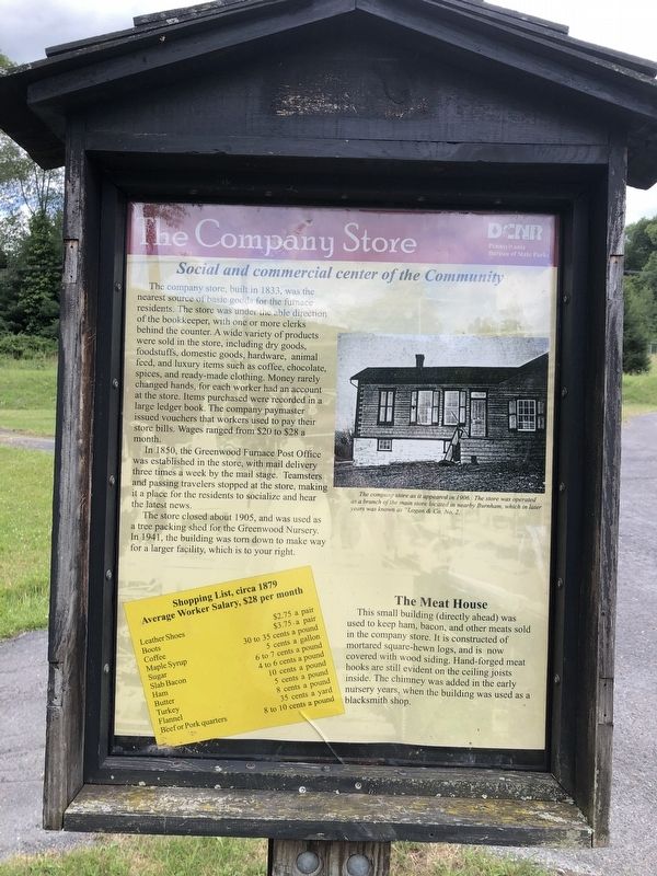 The Company Store Marker image. Click for full size.