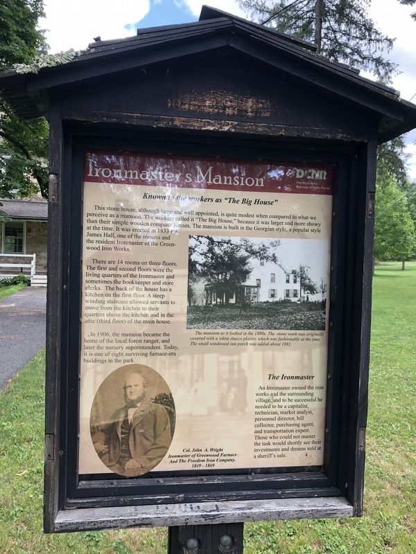 Ironmaster's Mansion Marker. Click for full size. Ironmaster's Mansion Marker image. Click for full size.