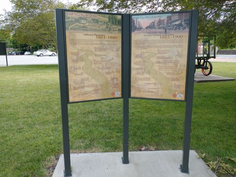 County Growth Continues 1881-1900 Marker. Click for full size. County Growth Continues 1881-1900 Marker image. Click for full size.