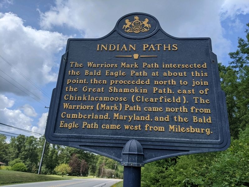 Indian Paths Marker image. Click for full size.
