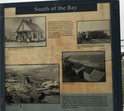 South of the Bay Marker image. Click for full size.