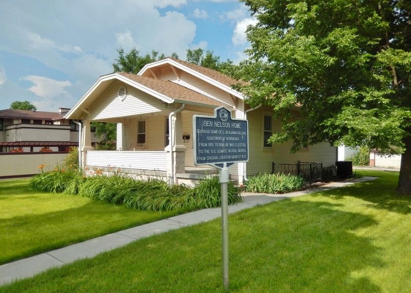 Ben Nelson Home Marker. Click for more information. Ben Nelson Home Marker image. Click for more information.