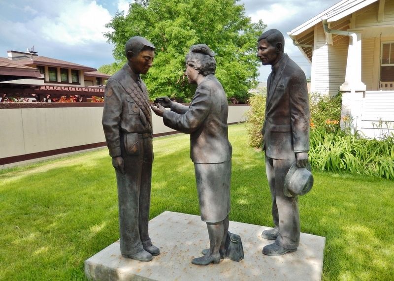 Ben Nelson Eagle Scout Sculpture. Click for full size. Ben Nelson Eagle Scout Sculpture image. Click for full size.