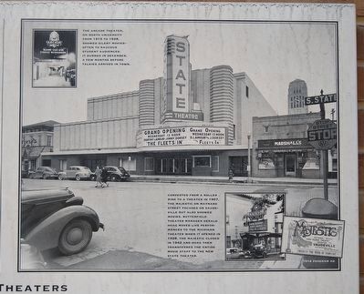 Uptown Theaters Marker — right images image. Click for full size.