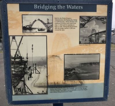 Bridging the Waters Marker image. Click for full size.