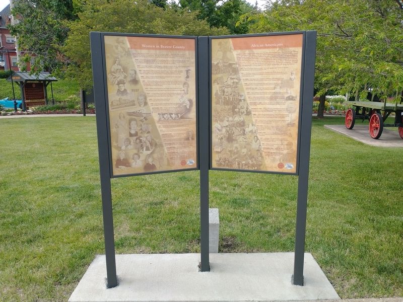 Women in Beaver County Marker. Click for full size. Women in Beaver County Marker image. Click for full size.