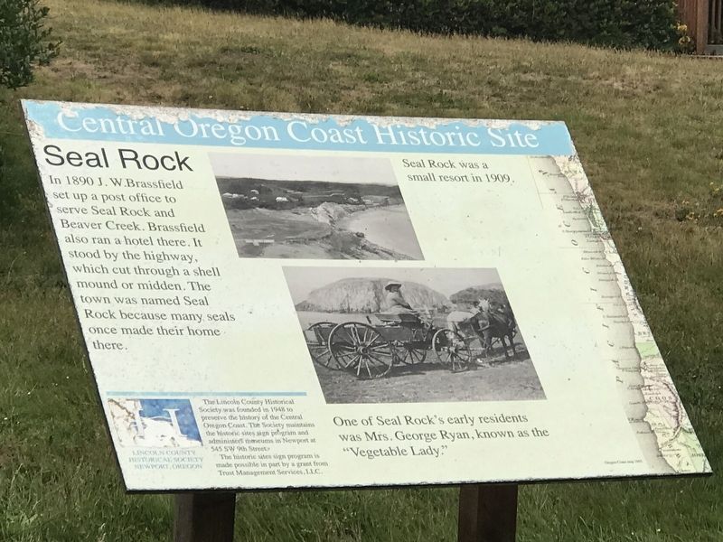 Seal Rock Marker. Click for full size. Seal Rock Marker image. Click for full size.