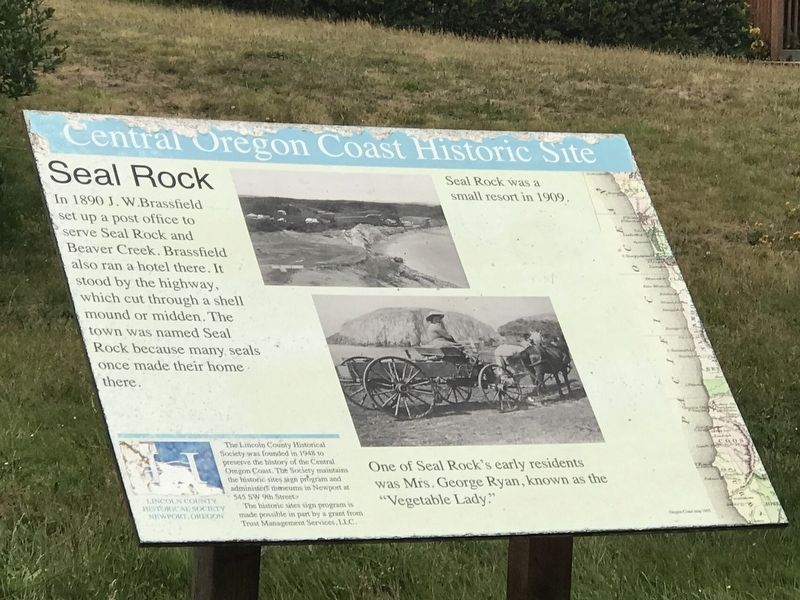 Seal Rock Marker image. Click for full size.