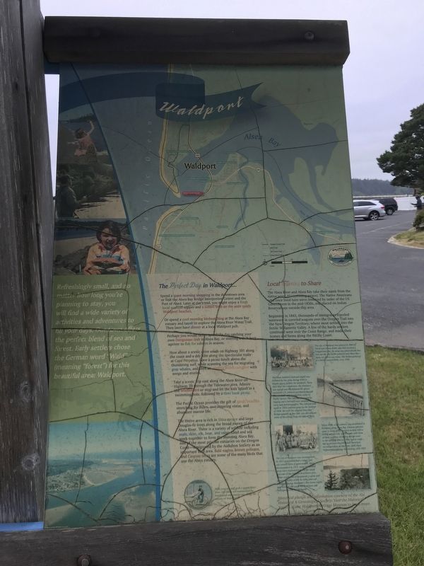 Waldport Marker image. Click for full size.