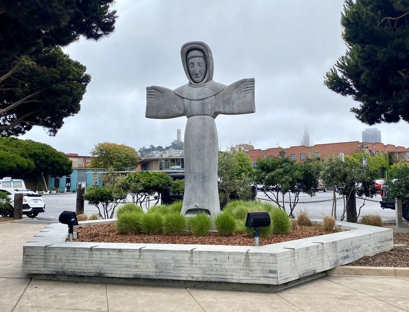 St. Francis of Assisi by Beniamino Bufano image. Click for full size.