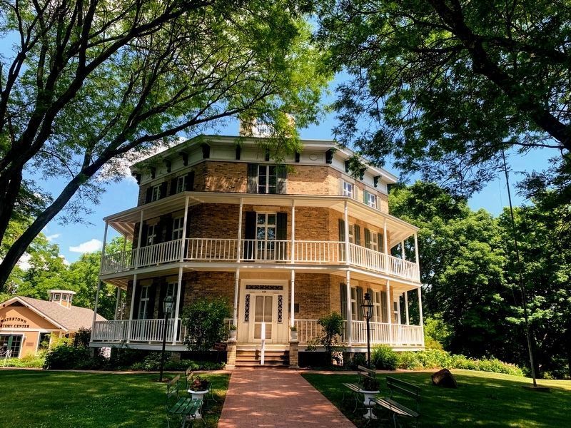 Octagon House Museum. Click for full size. Octagon House Museum image. Click for full size.